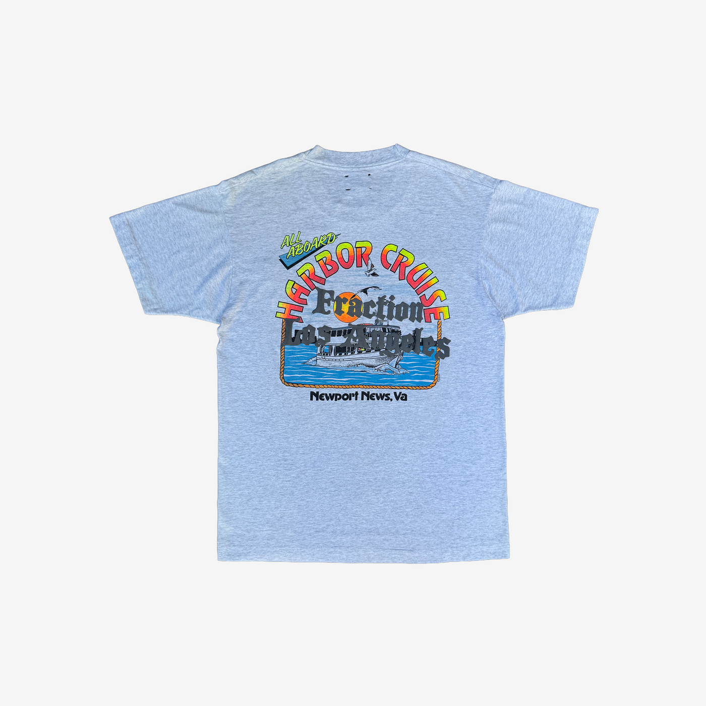 Harbor Cruise Suede Ribcage Tee
