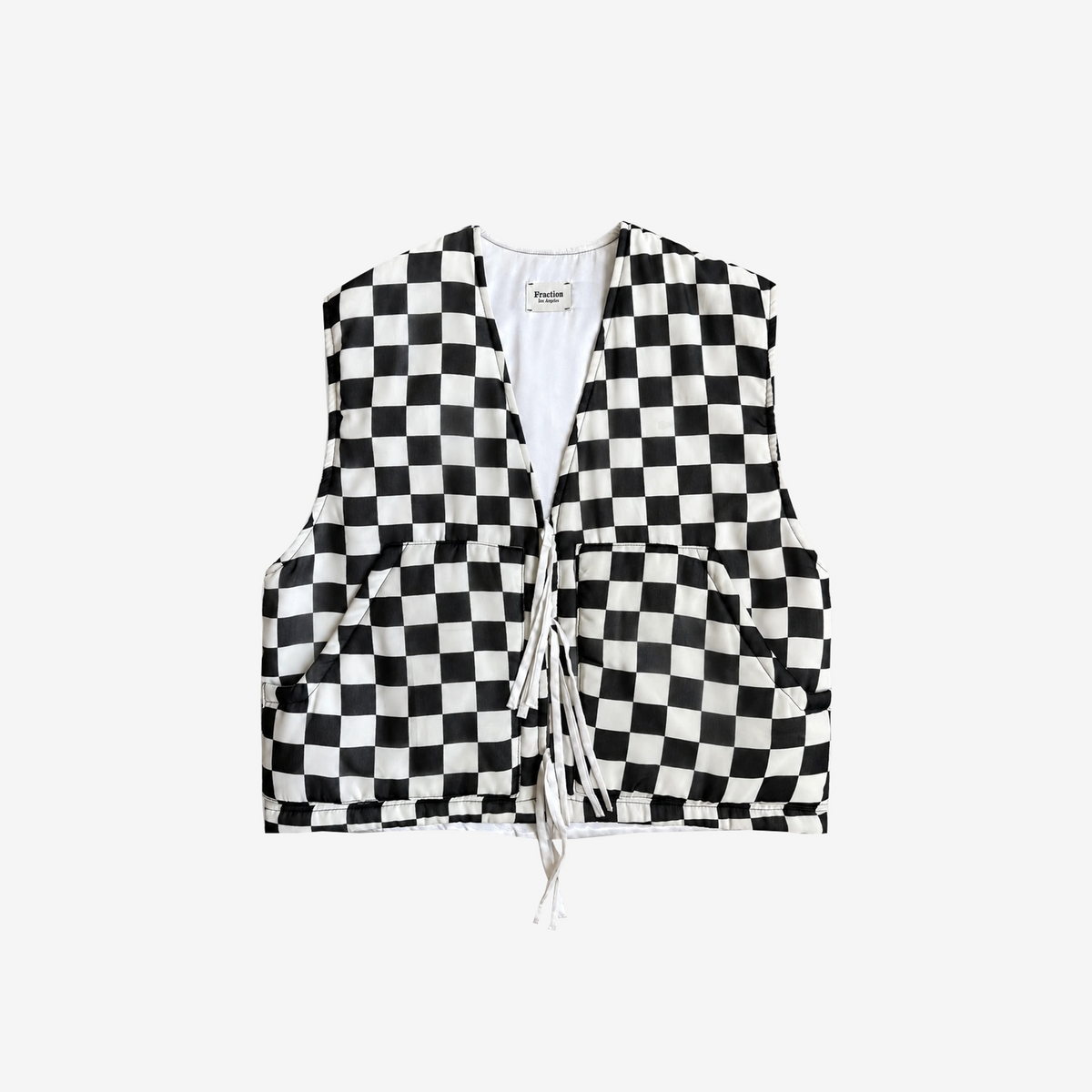 Checkerboard Reversible Vest