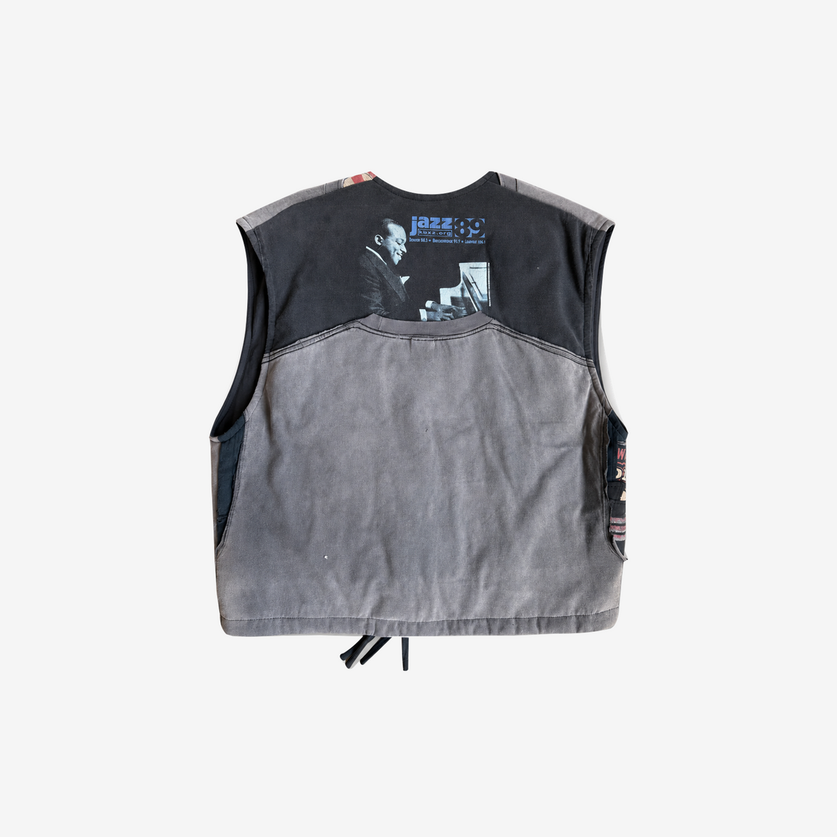Patchwork Graphic Vest