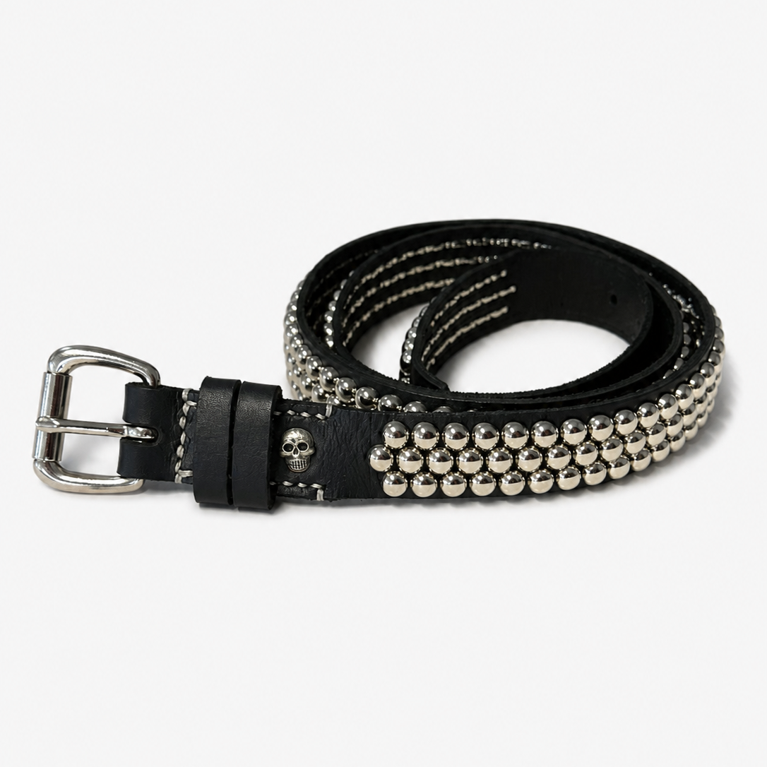 Studded Leather Belt — Handmade in Los Angeles | Fraction LA
