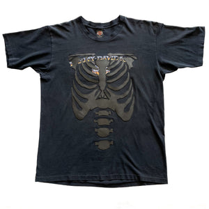 Harley Davidson Kentucky T-shirt with Leather Ribcage Appliqué