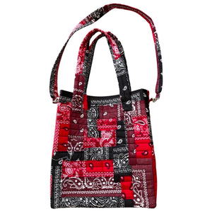 Bardot Quilted Patchwork Tote Bag
